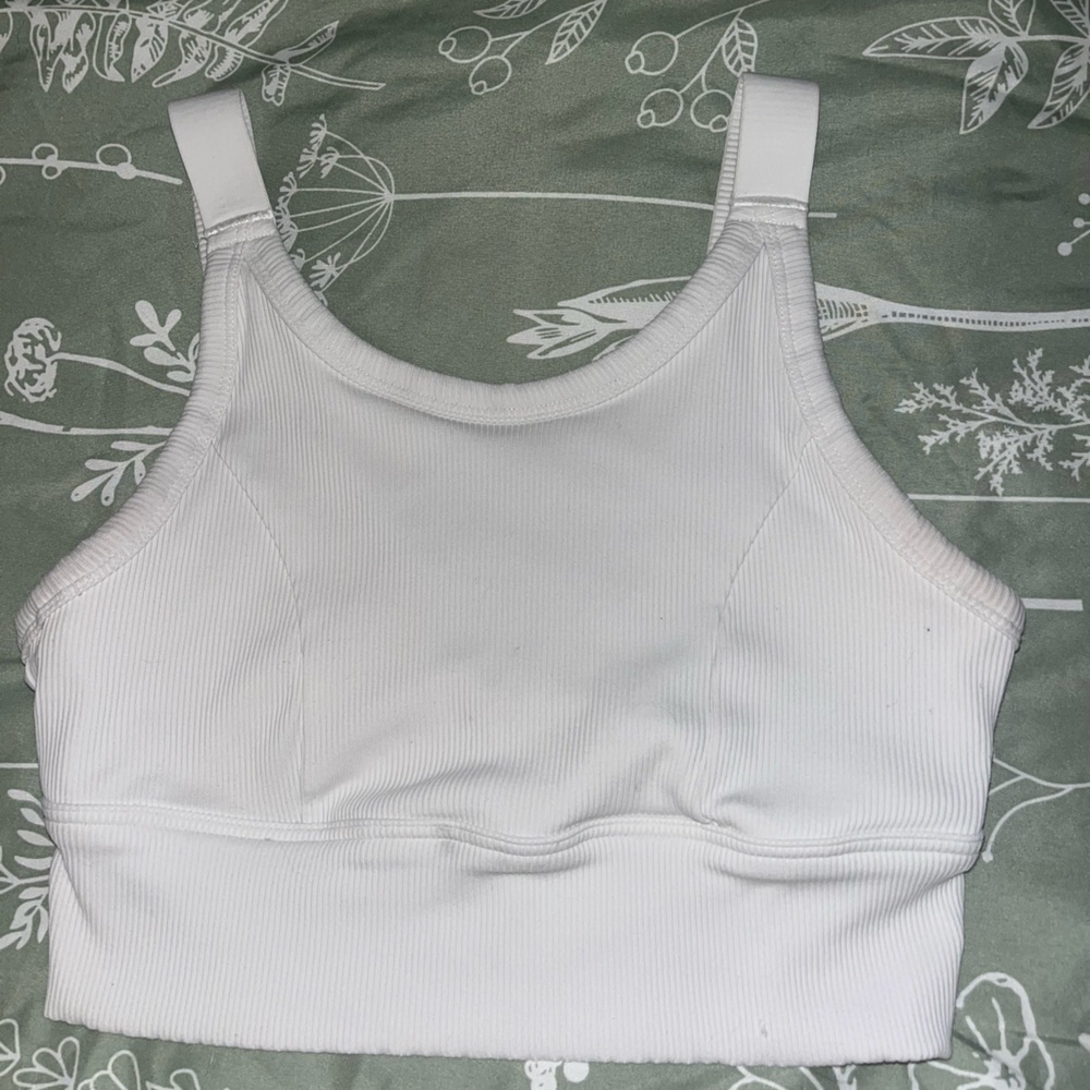 Aerie offline white, tan, and black workout tanks
